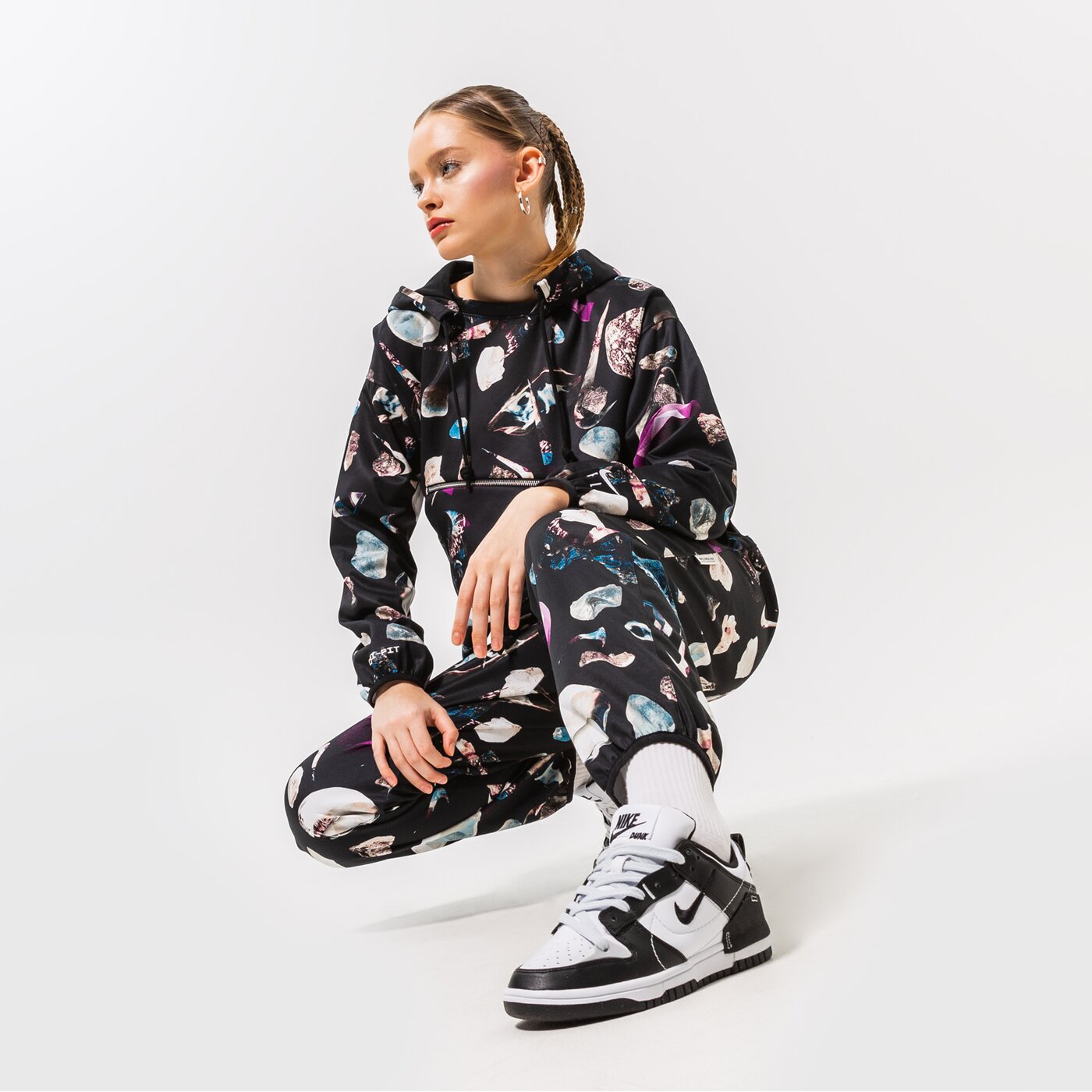 Дамски панталони NIKE ПАНТАЛОНИ W NK DF SI SSNL PANT NBA dq6905-010 цвят черен