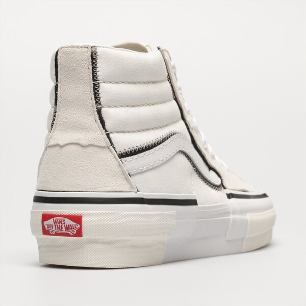 Мъжки маратонки VANS SK8-HI RECONSTRUCT vn0005ukqjm1 цвят бял