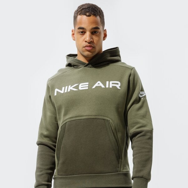 Мъжки суичър NIKE СУИТЧЪР С КАЧУЛКА AIR da0212-222 цвят каки