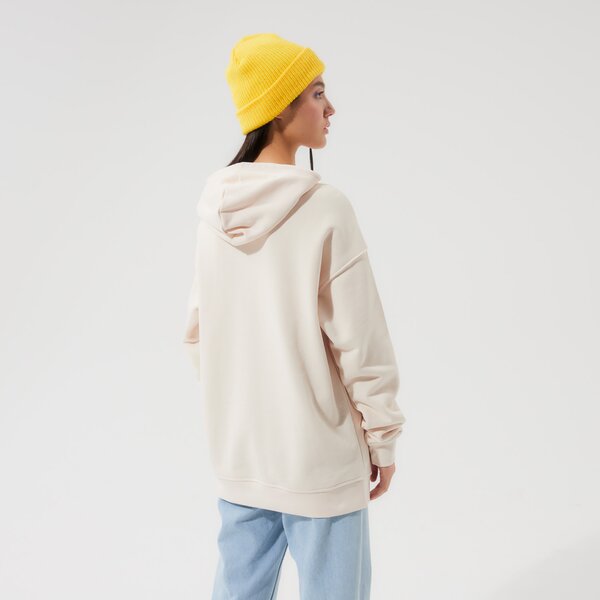 Дамски суичър ADIDAS СУИТЧЪР С КАЧУЛКА TRF HOODIE h33586 цвят бежов