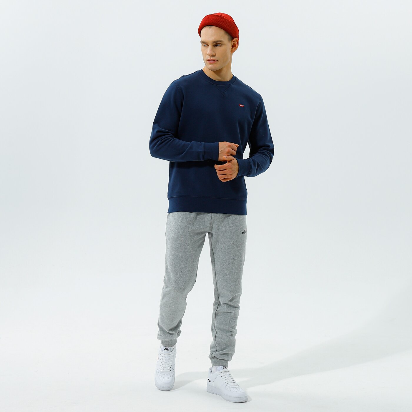 Мъжки суичър LEVI'S СУИТЧЪР NEW ORIGINAL CREW 359090001 цвят тъмносин