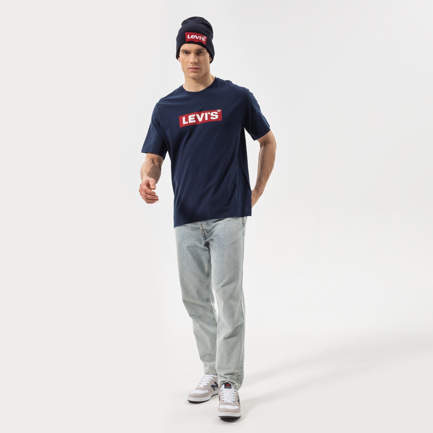 Мъжка тениска LEVI'S ТЕНИСКА SS RELAXED FIT TEE 16143-0436 цвят тъмносин