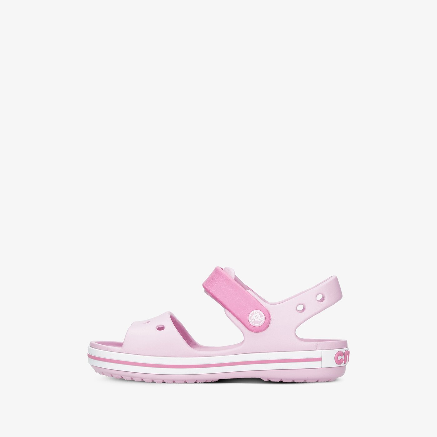 Детски чехли и сандали CROCS CROCBAND SANDAL KIDS 128566gdi цвят розов