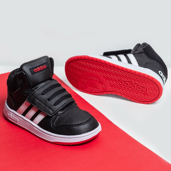 Детски маратонки ADIDAS HOOPS MID 2.0 I fy9291 цвят черен