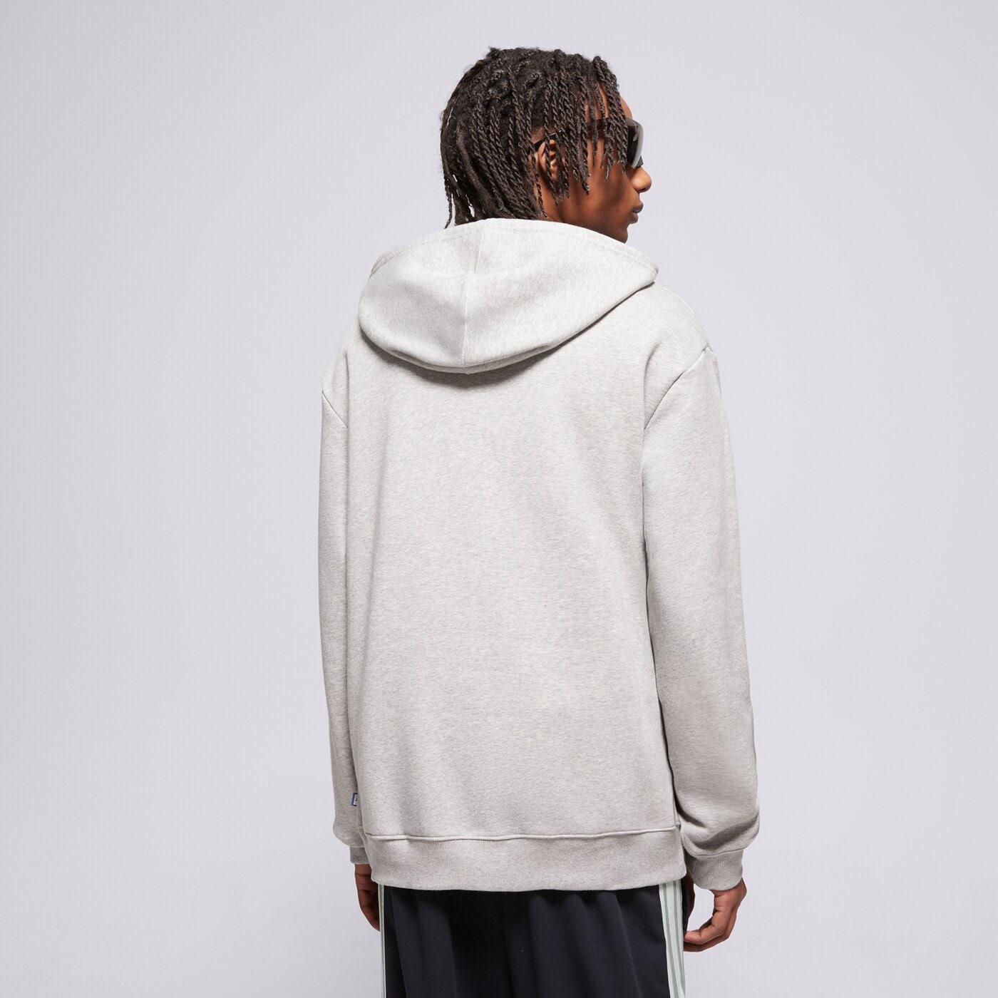 Мъжки суичър REEBOK СУИТЧЪР С КАЧУЛКА RI BADGE 100205447 цвят сив