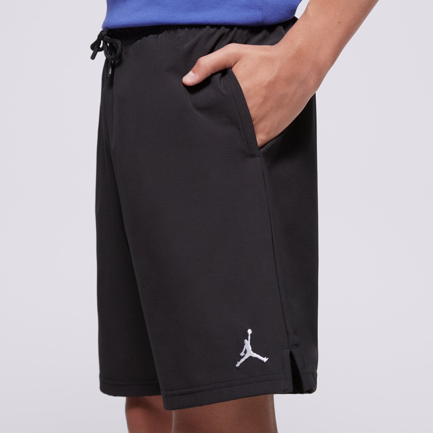  JORDAN ШОРТИ MJ JUMPMAN WOVEN PLAY SHORT BOY 95d817-023 цвят черен