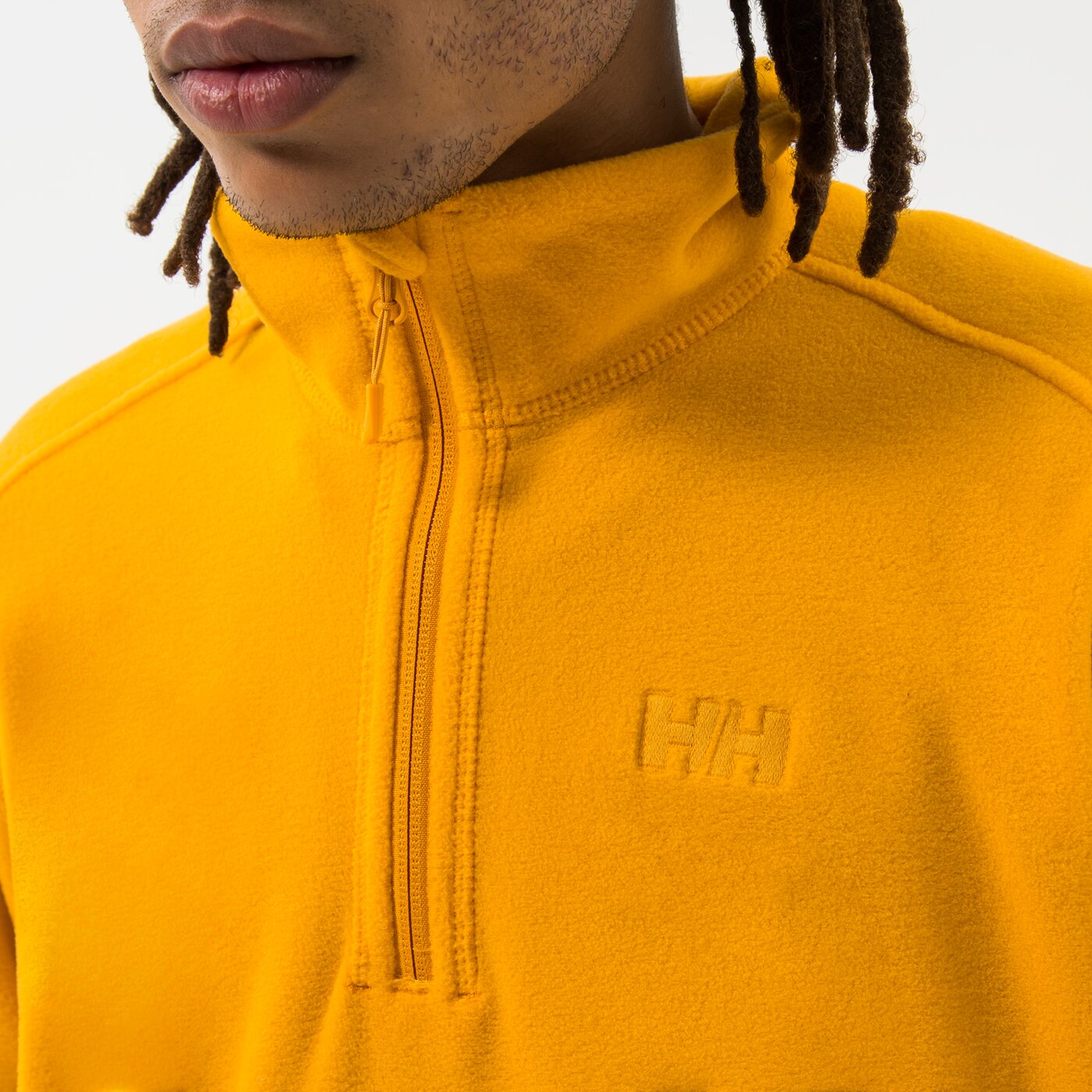 Мъжки суичър HELLY HANSEN СУИТЧЪР DAYBREAKER 1/2 ZIP FLEECE 50844328 цвят горчица