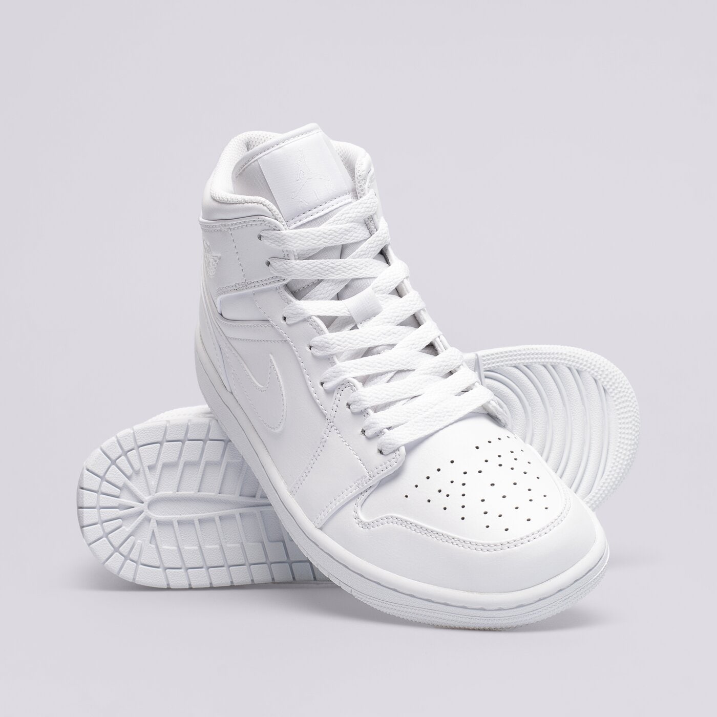 Мъжки маратонки AIR JORDAN 1 MID  554724-136 цвят бял