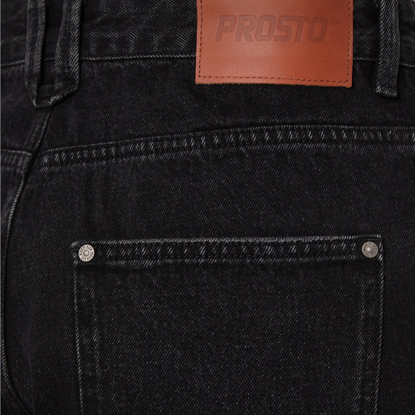 Мъжки панталони PROSTO ДЪНКОВИ ПАНТАЛОНИ REGULAR BUNKER GRAPHITE kl252mpan3021 цвят черен