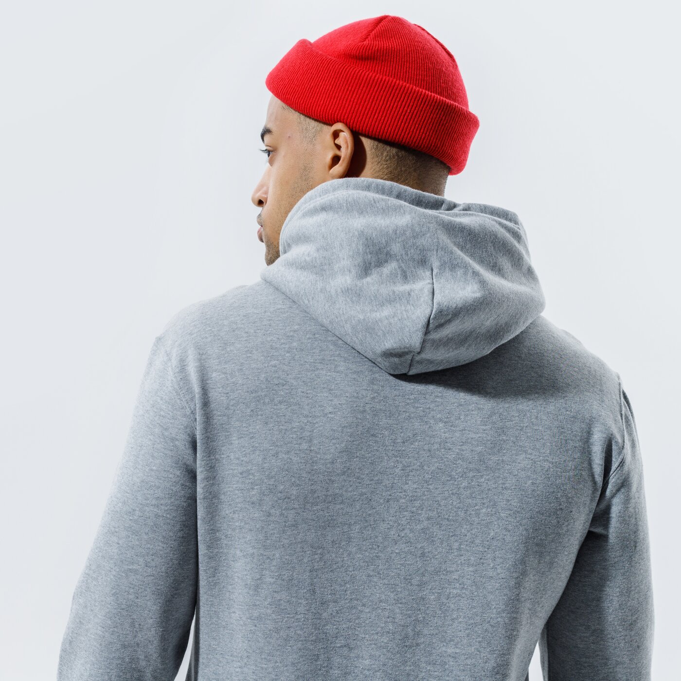 Мъжки суичър CHAMPION СУИТЧЪР С КАЧУЛКА HOODED SWEATSHIRT 216868em006 цвят сив