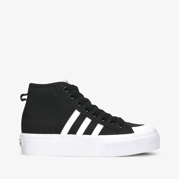 Дамски маратонки ADIDAS NIZZA PLATFORM MID W fy2783 цвят черен