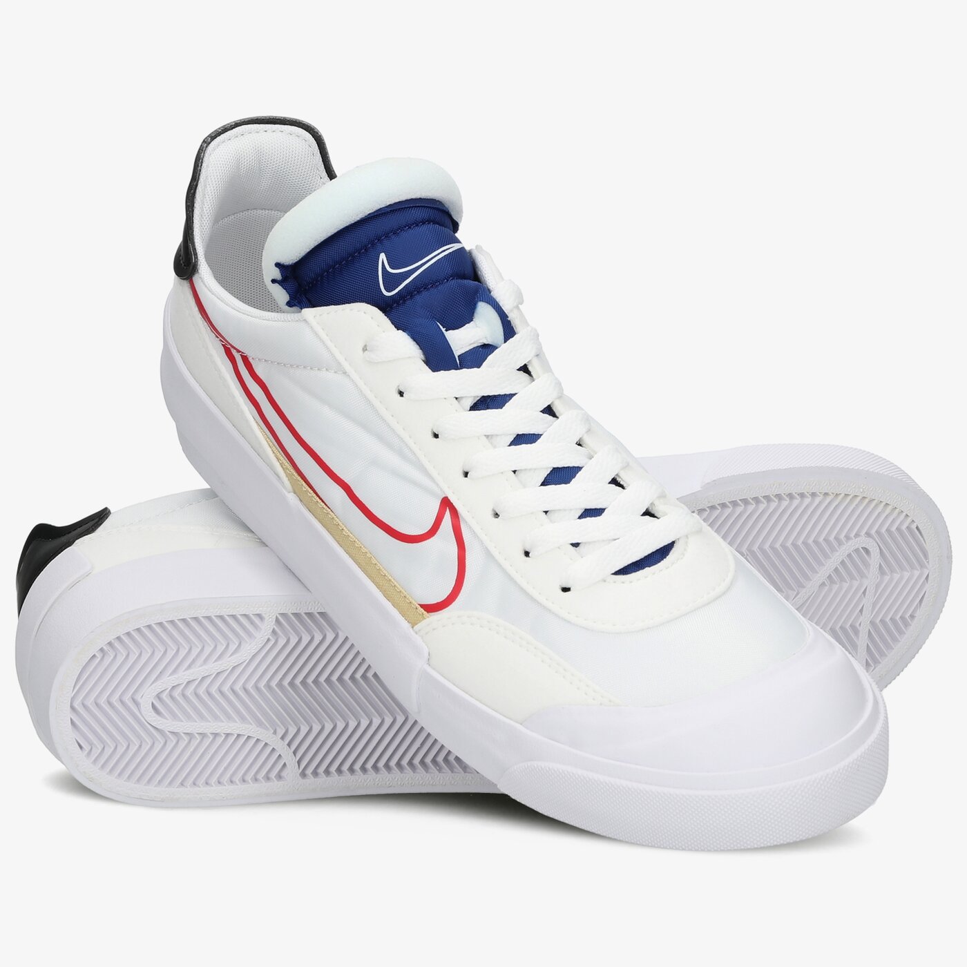 Мъжки маратонки NIKE DROP TYPE SWOOSH cq0989-100 цвят бял