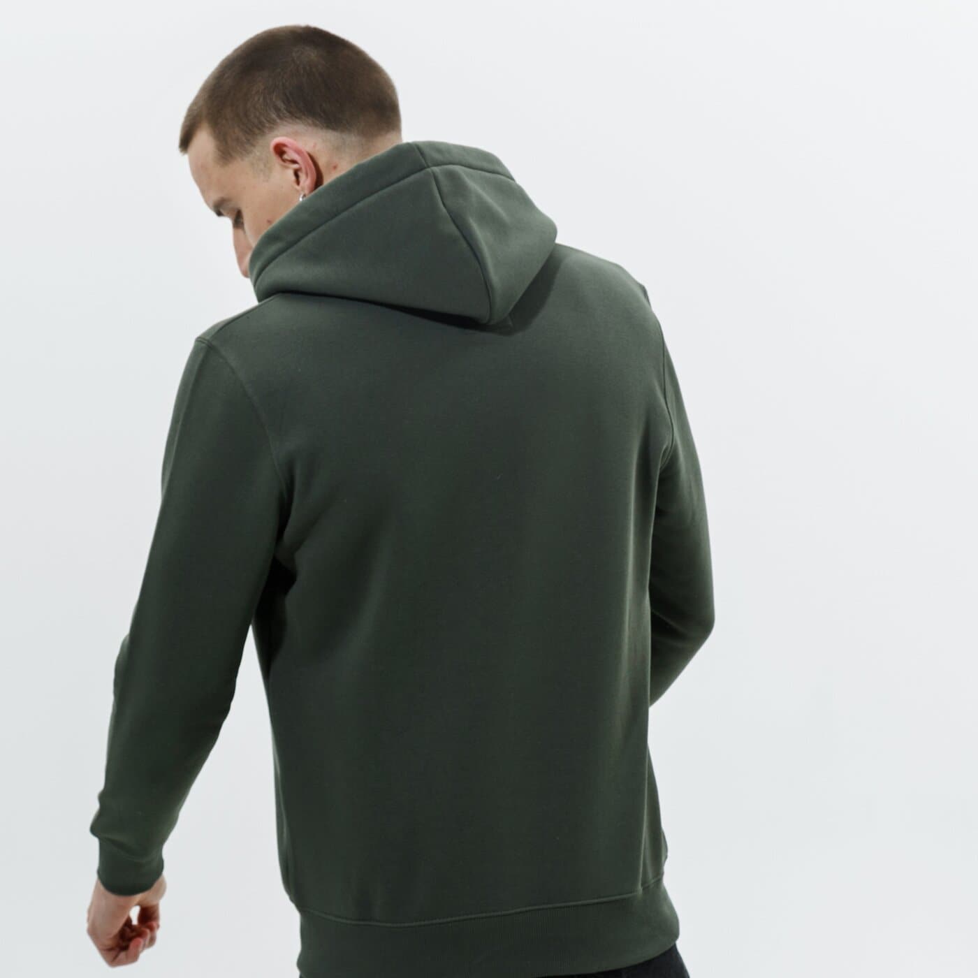 Мъжки суичър ALPHA INDUSTRIES СУИТЧЪР С КАЧУЛКА BASIC HOODY 178312-142 цвят каки