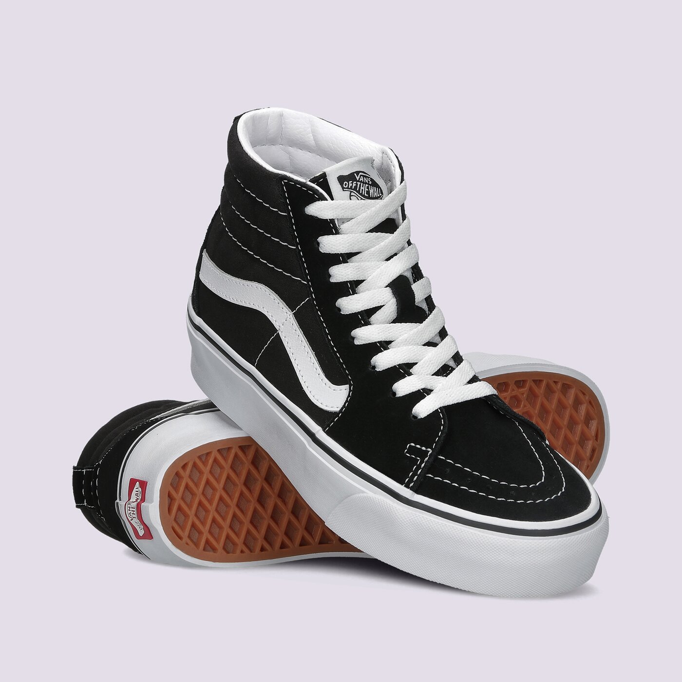 Дамски маратонки VANS UA SK8-HI PLATFORM 2.0 vn0a3tkn6bt1 цвят черен