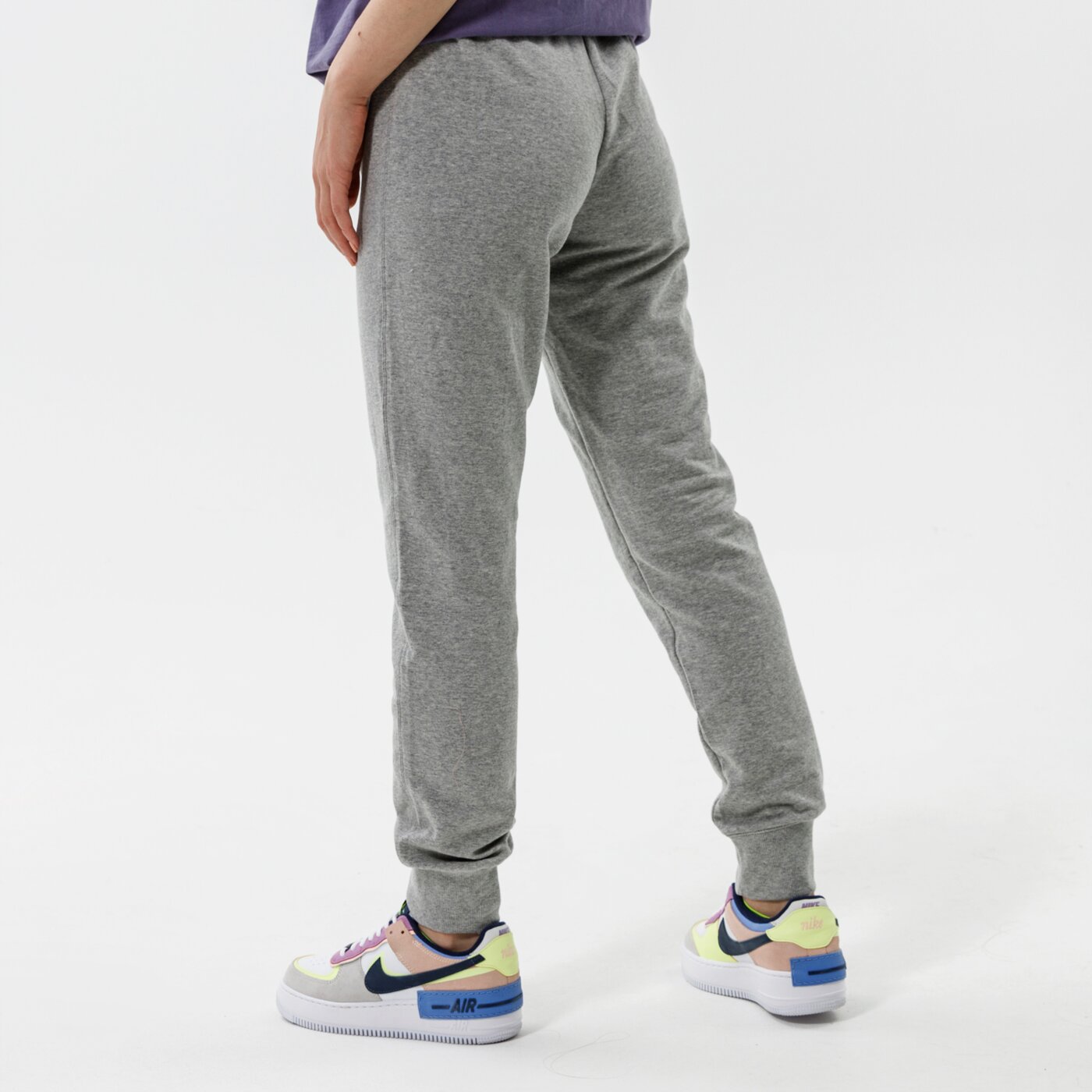 Дамски панталони CHAMPION ПАНТАЛОНИ RIB CUFF PANTS 111999em006 цвят сив