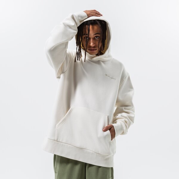 Мъжки суичър CHAMPION СУИТЧЪР С КАЧУЛКА HOODED SWEATSHIRT 217917ys084 цвят бял