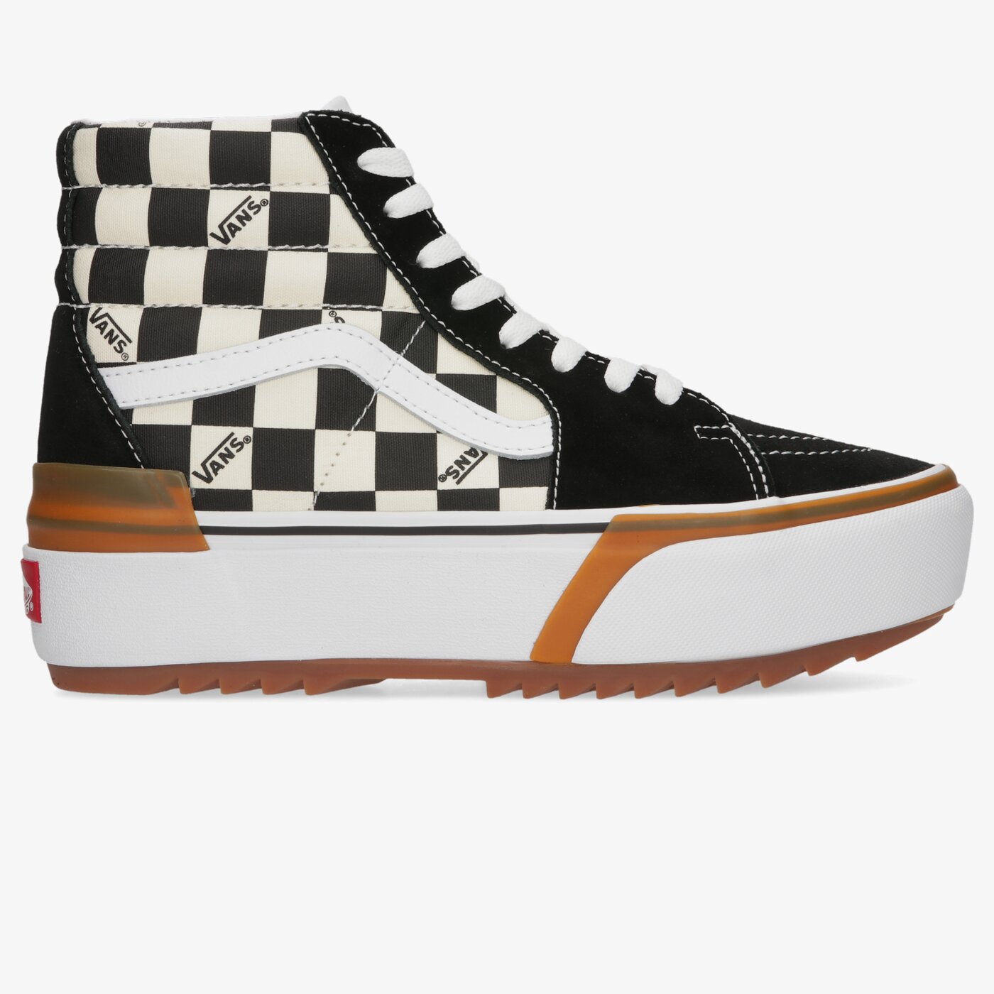 Дамски маратонки VANS UA SK8-HI STACKED vn0a4btwvlv1 цвят черен