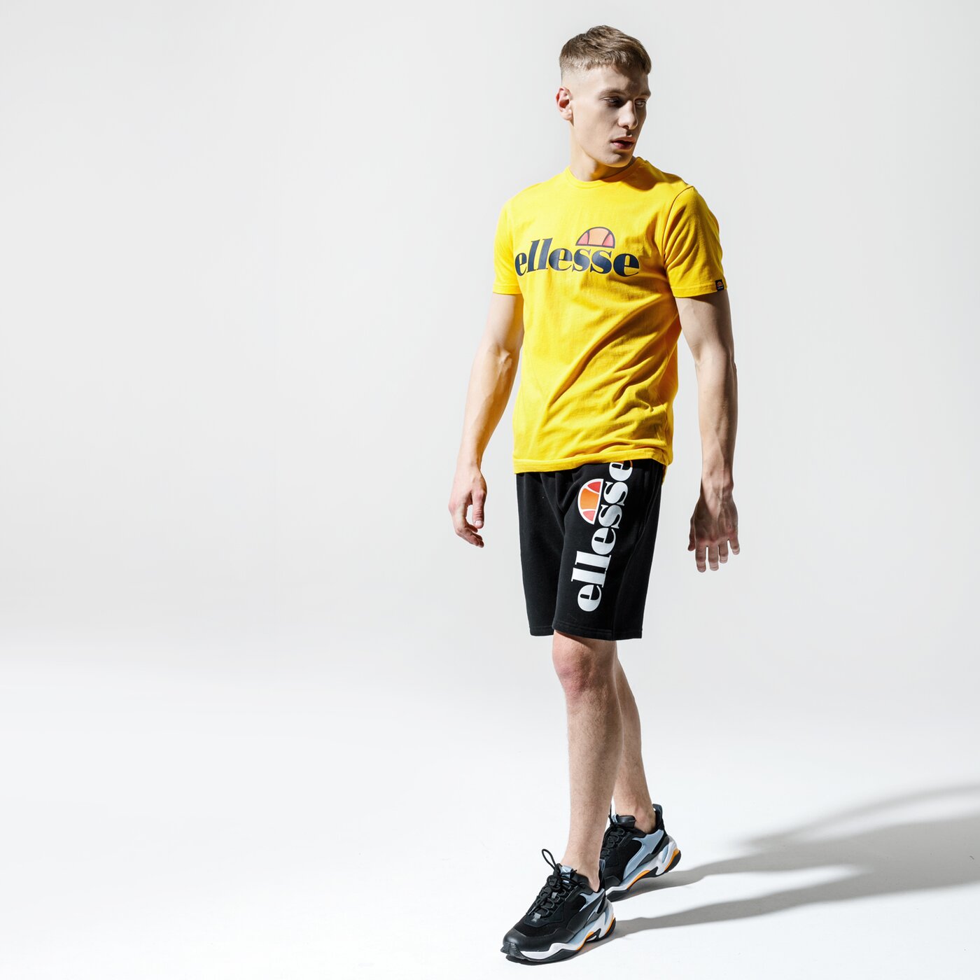 Мъжка тениска ELLESSE ТЕНИСКА SL PRADO she07405yellow цвят жълт