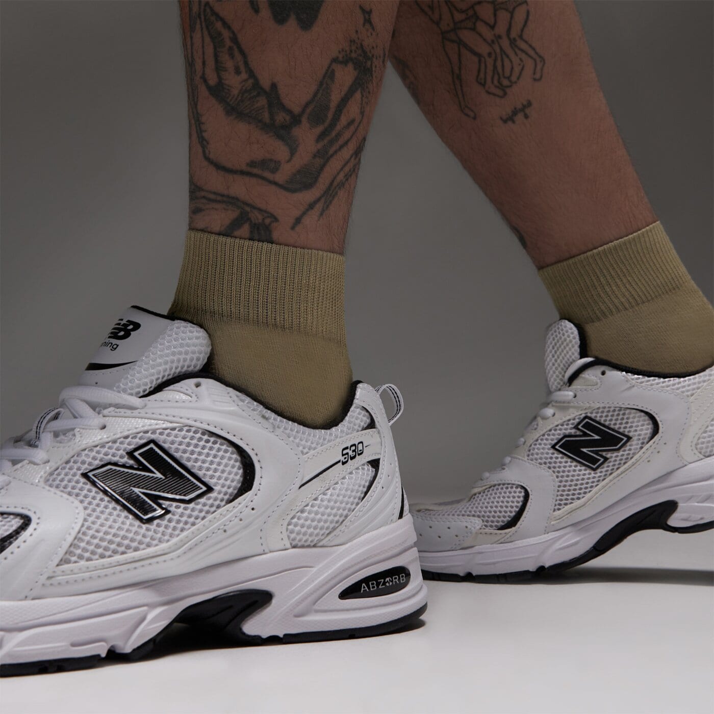 Мъжки маратонки NEW BALANCE 530  mr530ewb цвят бял