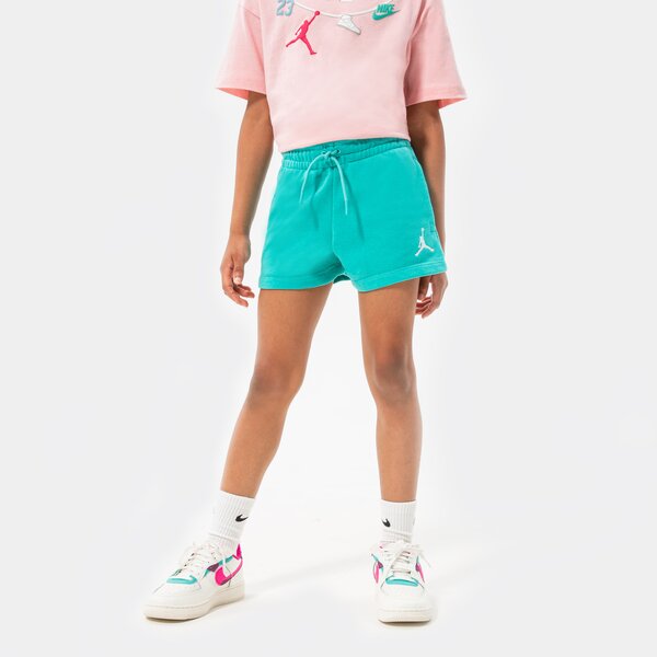 JORDAN ESSENTIALS SHORTS GIRL 45a771-b5p цвят зелен