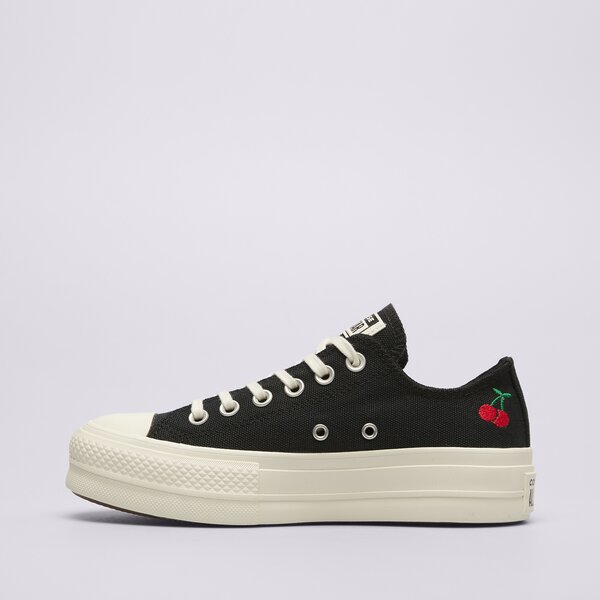 Дамски маратонки CONVERSE CHUCK TAYLOR ALL STAR LIFT a08862c цвят черен