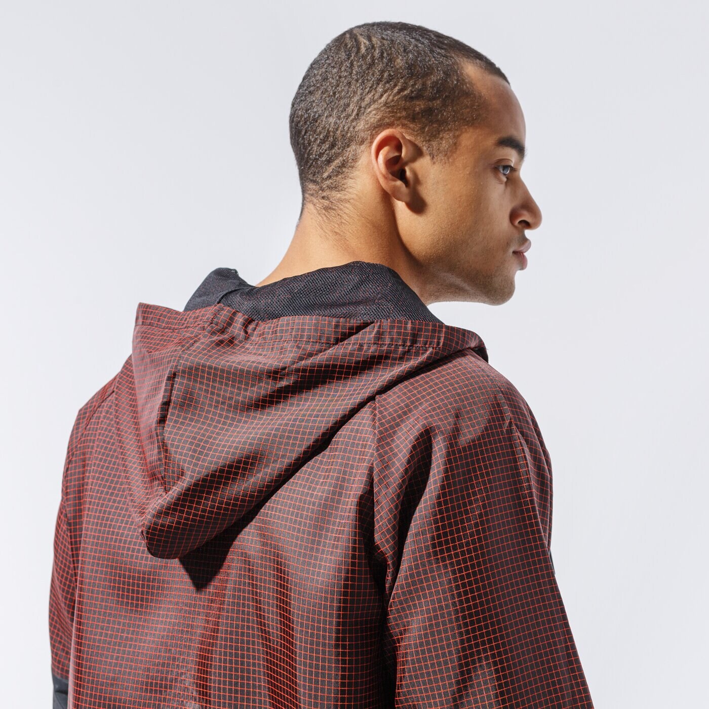 Мъжко преходно яке NEW ERA ЯКЕ NBA CHECK RIPSТОП WINDBREAKER CHIBUL FDR 12485682 цвят черен