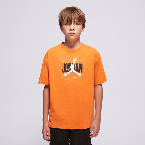 Детска тениска JORDAN ТЕНИСКА JDB MJ 85 SHATTER SS TEE BOY 95f059-n4v цвят кремав
