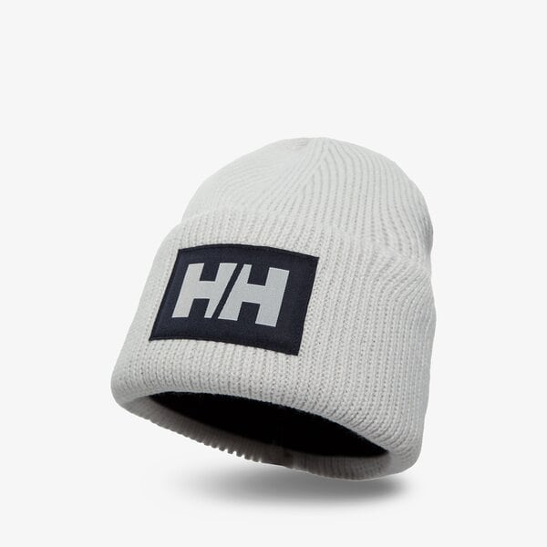 Дамска зимна шапка HELLY HANSEN ШАПКА HH BOX BEANIE 53648823 цвят сив