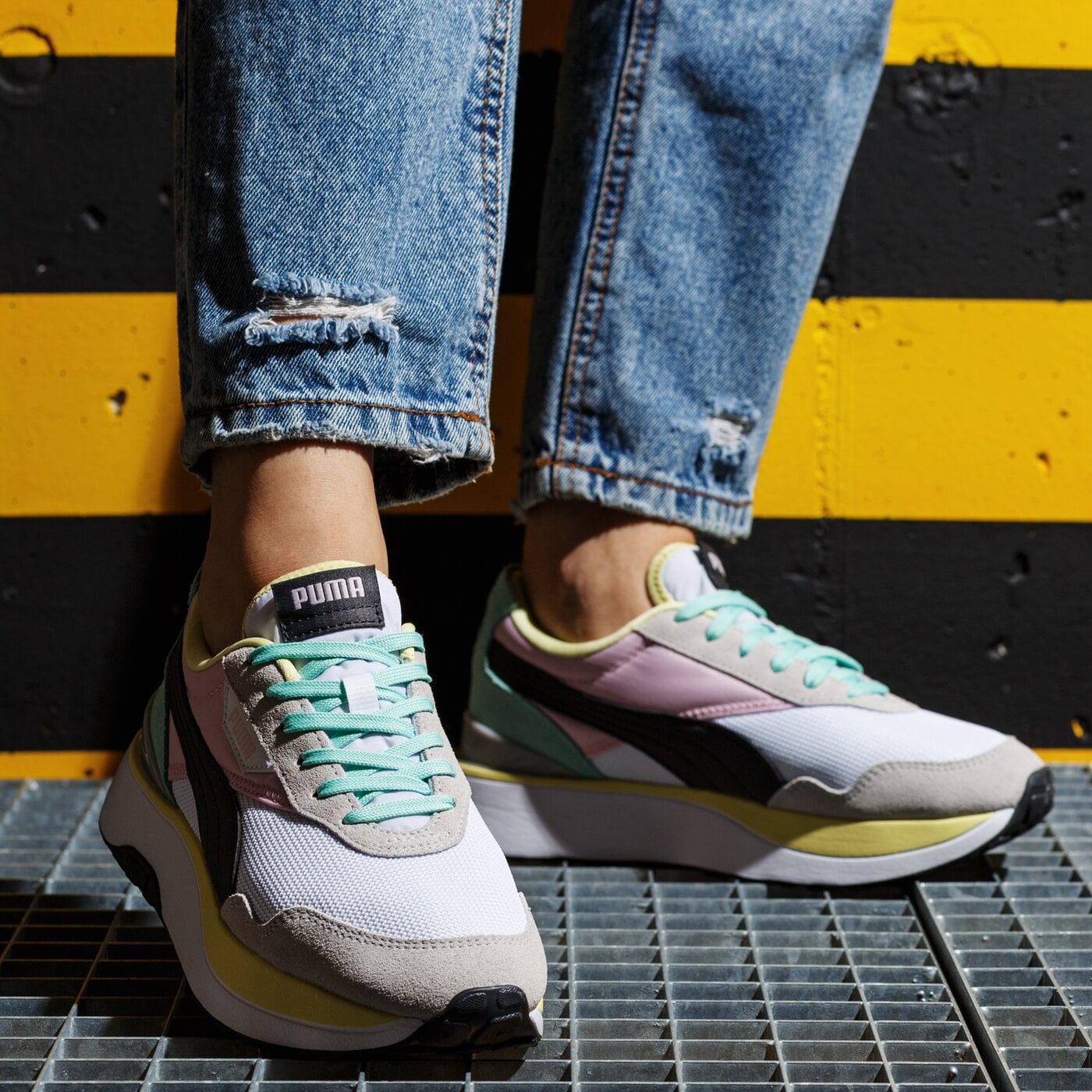 Дамски маратонки PUMA CRUISE RIDER SILK ROAD WN'S  37507206 цвят многоцветен