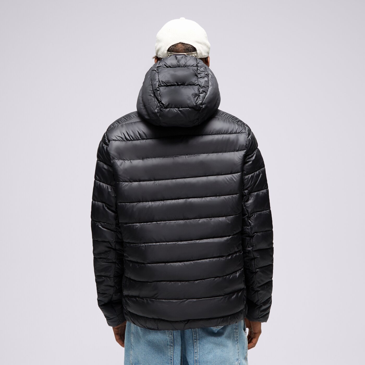 Мъжко зимно яке CHAMPION ЯКЕ ЗИМНО HOODED JACKET 219184kk001 цвят черен