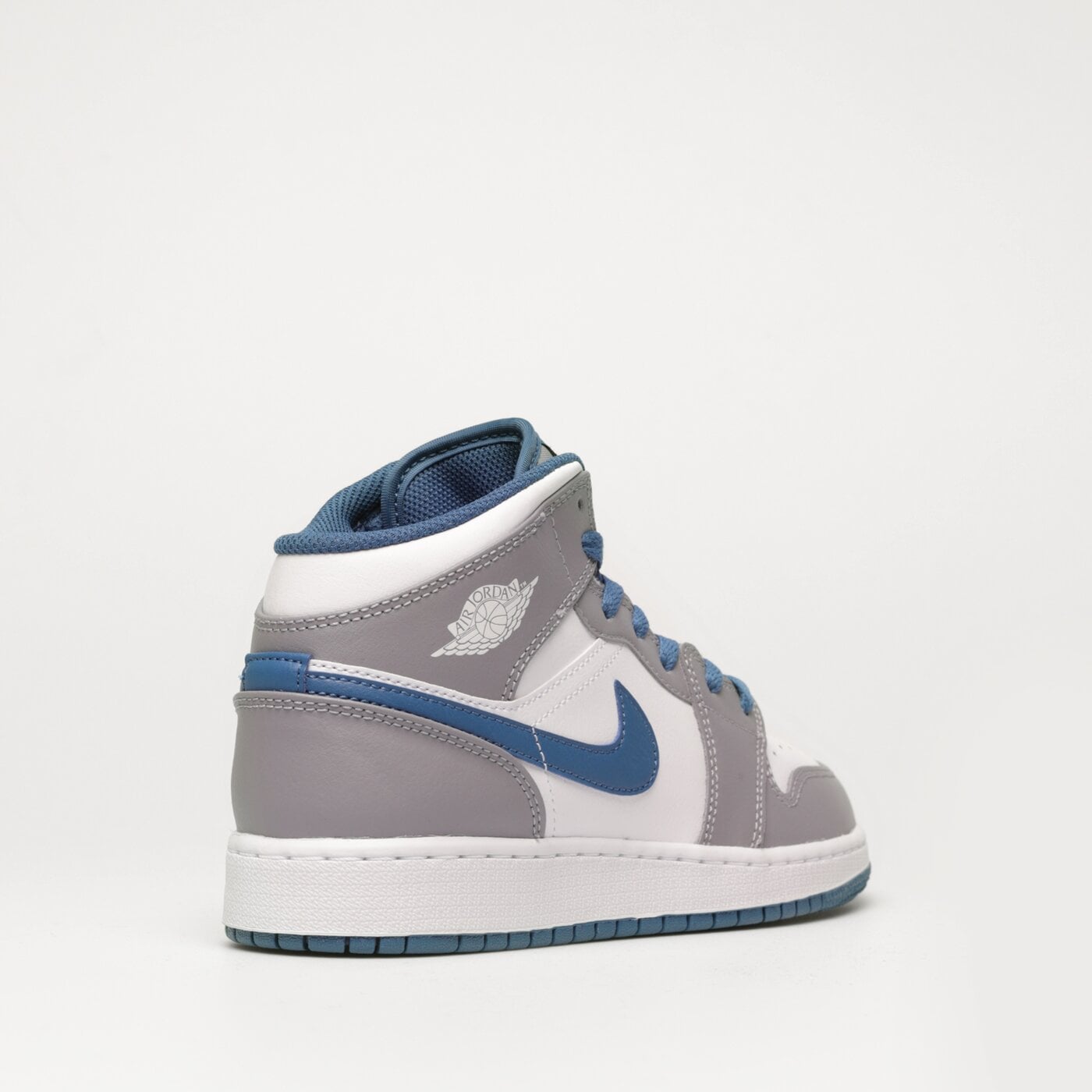 Детски маратонки AIR JORDAN 1 MID (GS) dq8423-014 цвят сив
