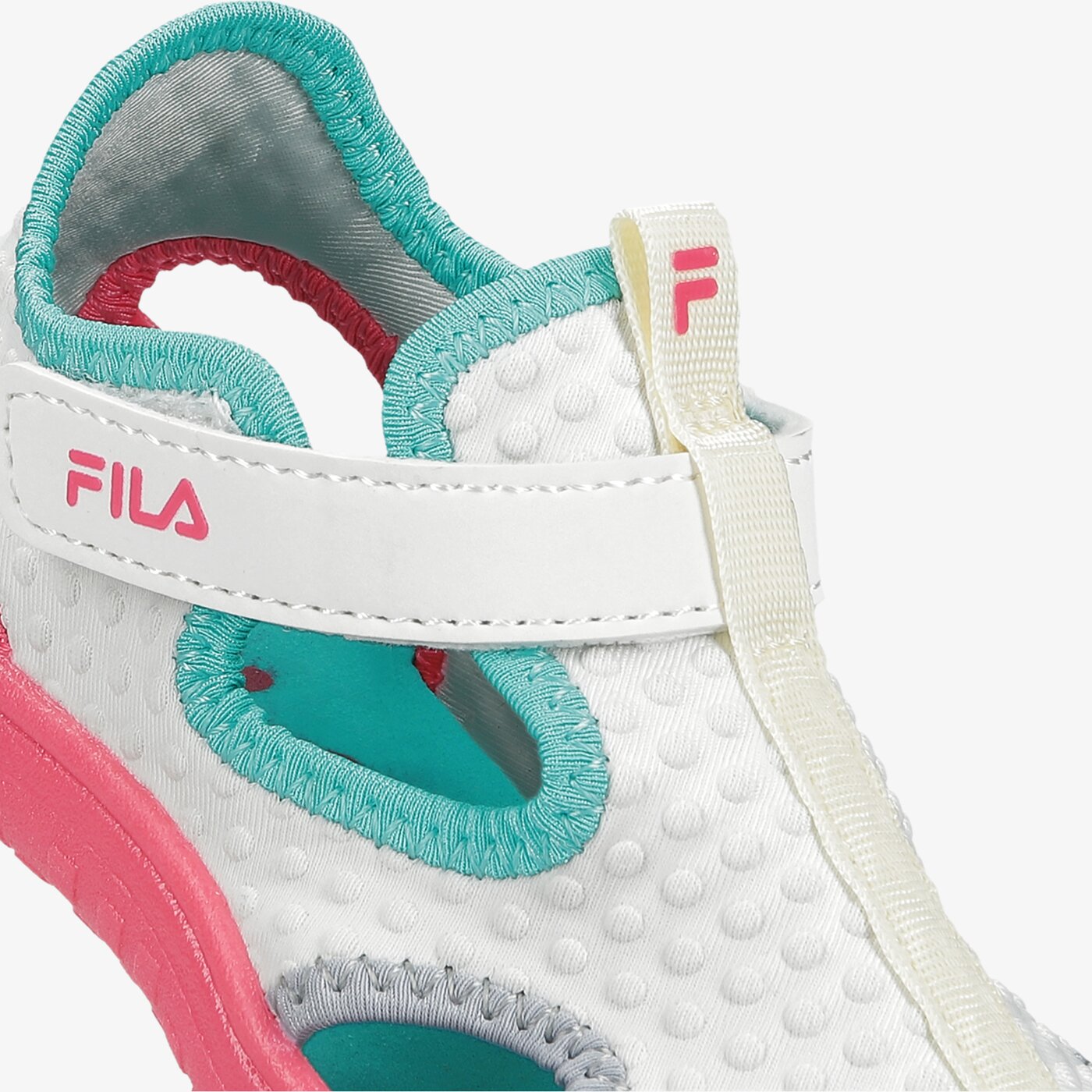 Детски чехли и сандали FILA KIDS AQUA 202010284p цвят бял
