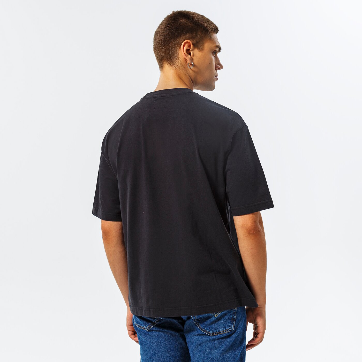 Мъжка тениска LEVI'S ТЕНИСКА SKATE GRAPHIC BOX TEE a1005-0000 цвят черен