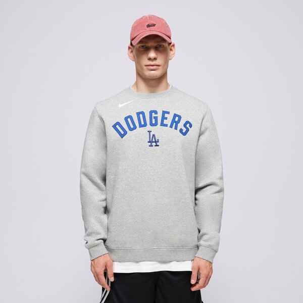 Мъжки суичър NIKE СУИТЧЪР MLB ANGELES DODGERS LOS nkpu-010p-ld-n9p цвят сив