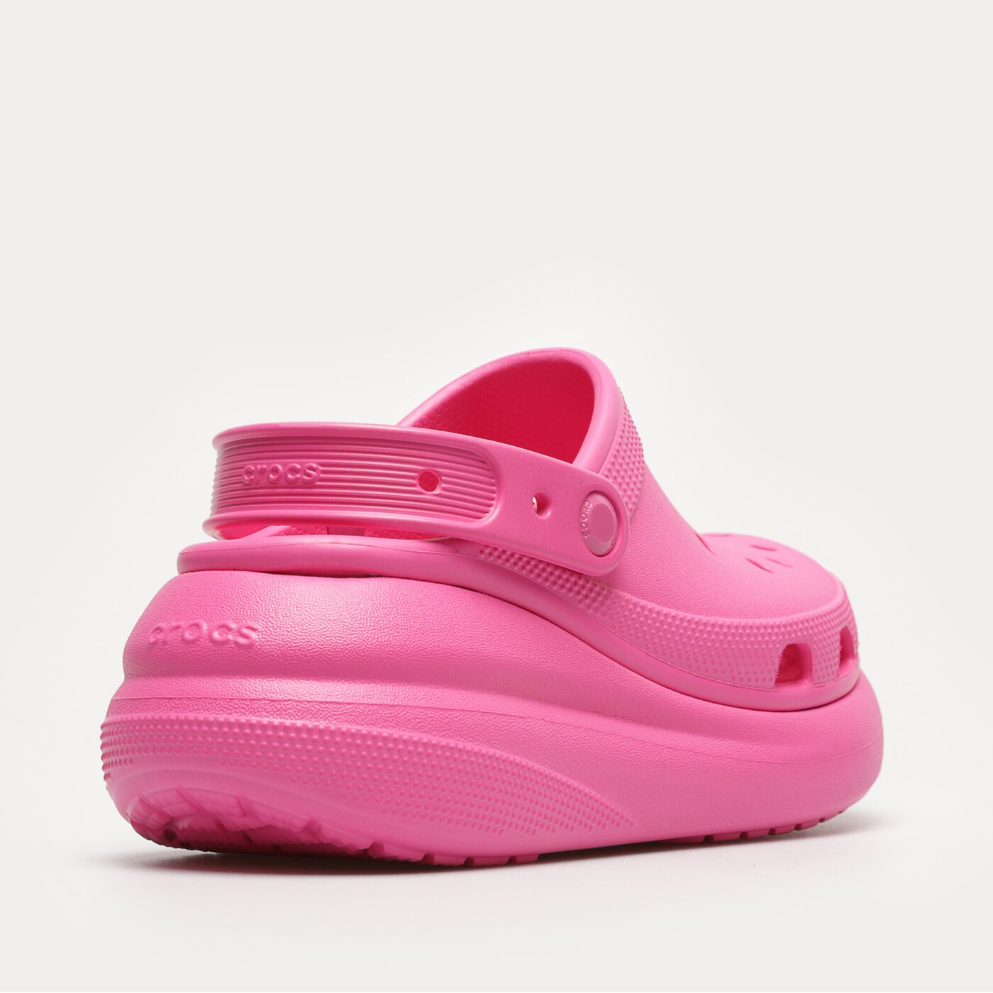Дамски чехли и сандали CROCS CLASSIC CRUSH CLOG 207521-6ub цвят розов