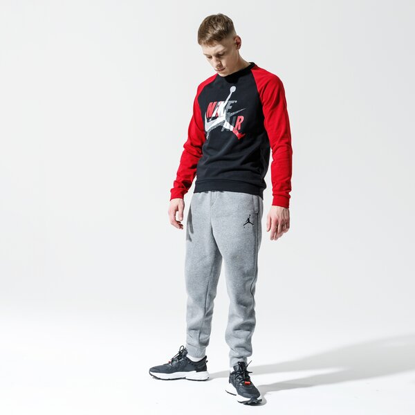 Мъжки суичър JORDAN СУИТЧЪР M J JUMPMAN CLSCS FLC CREW ck2848-010 цвят черен