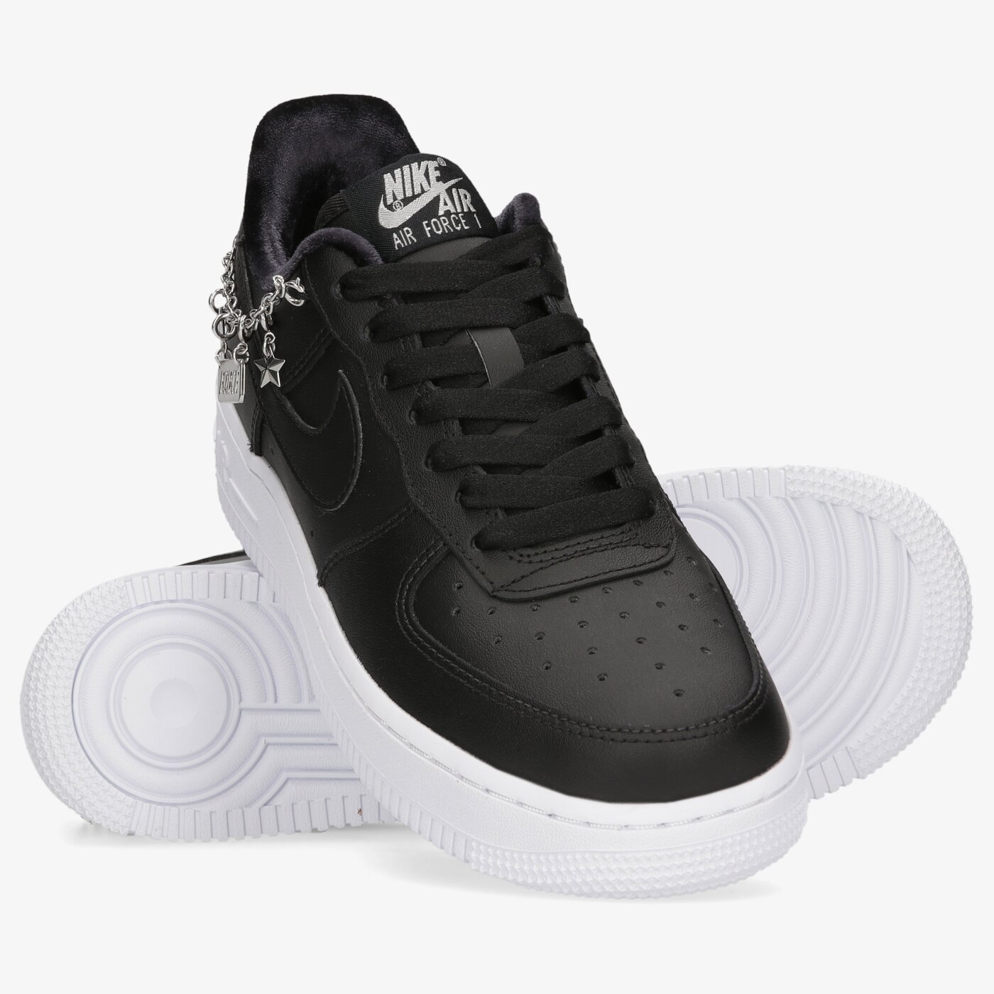 Дамски маратонки NIKE WMNS AIR FORCE 1 '07 LX dd1525-001 цвят черен