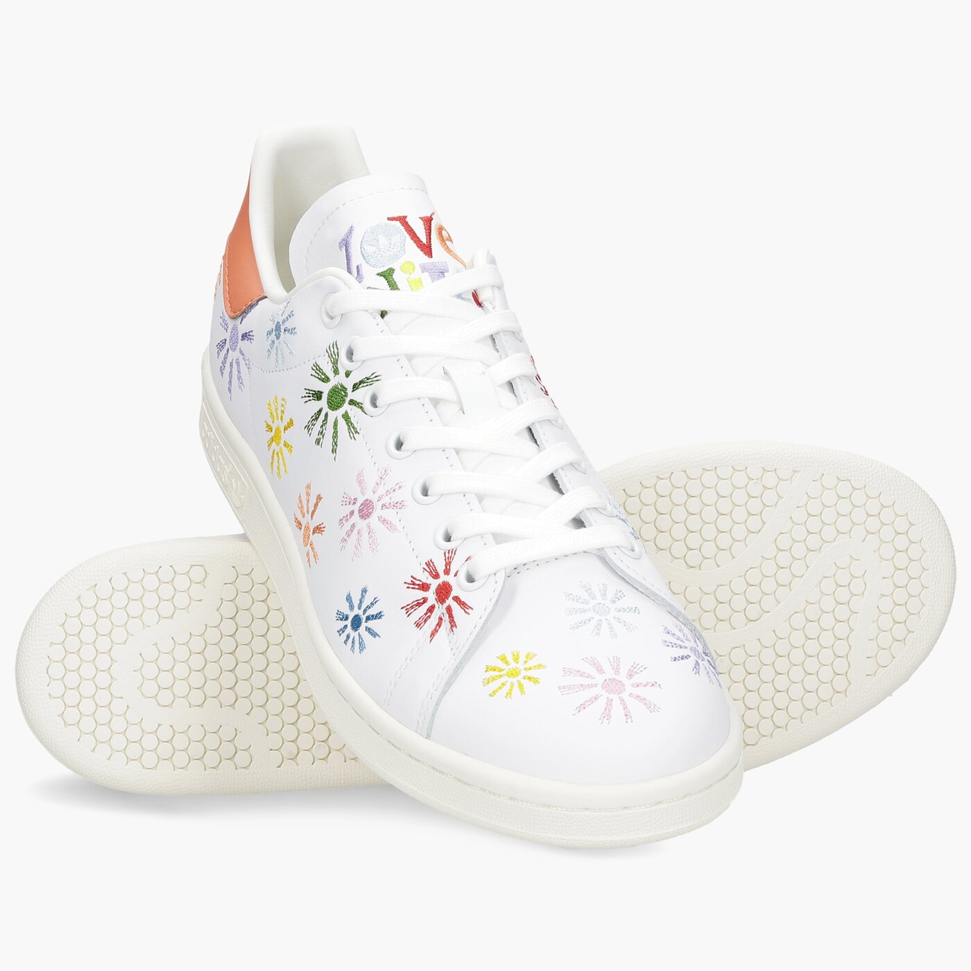 Мъжки маратонки ADIDAS STAN SMITH PRIDE gw2417 цвят бял