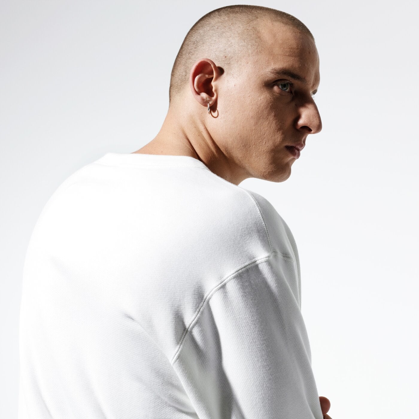 Мъжки суичър ADIDAS СУИТЧЪР VOCAL CREW ed7228 цвят бял