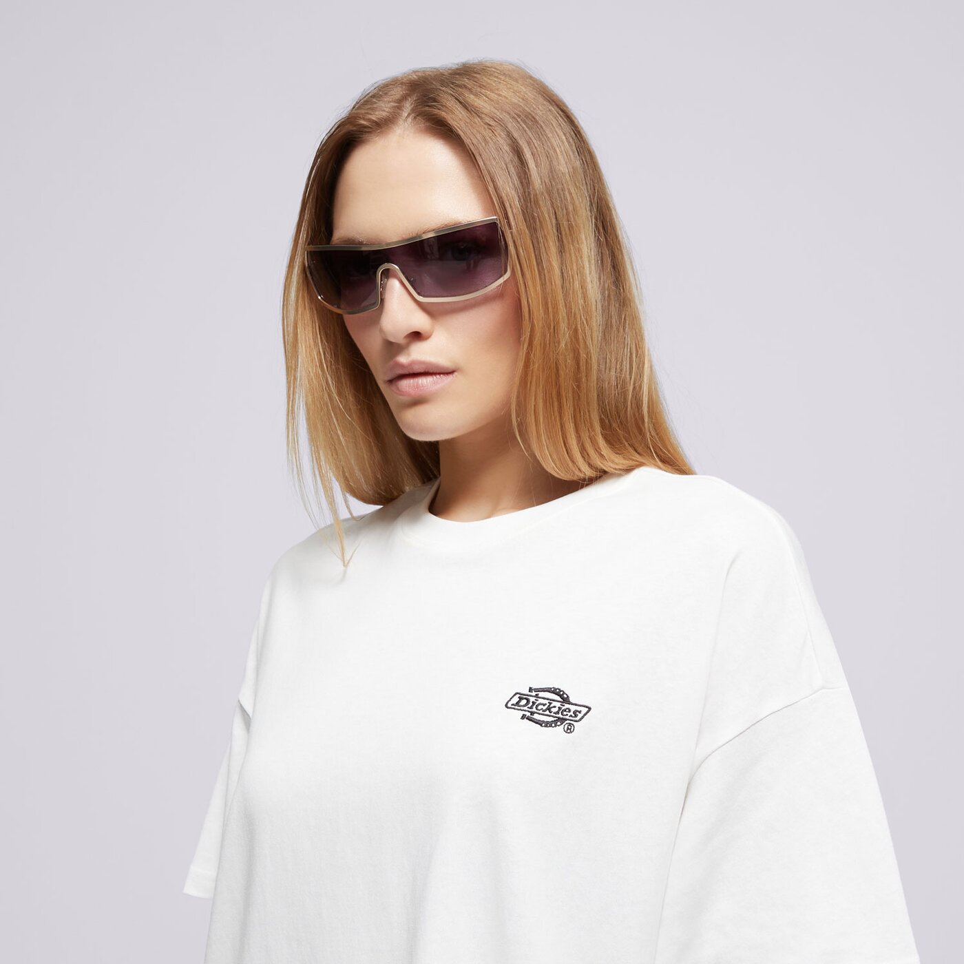 Дамска тениска DICKIES ТЕНИСКА SUMMERDALE SS TEE dk0a4y1bwhx1 цвят бял