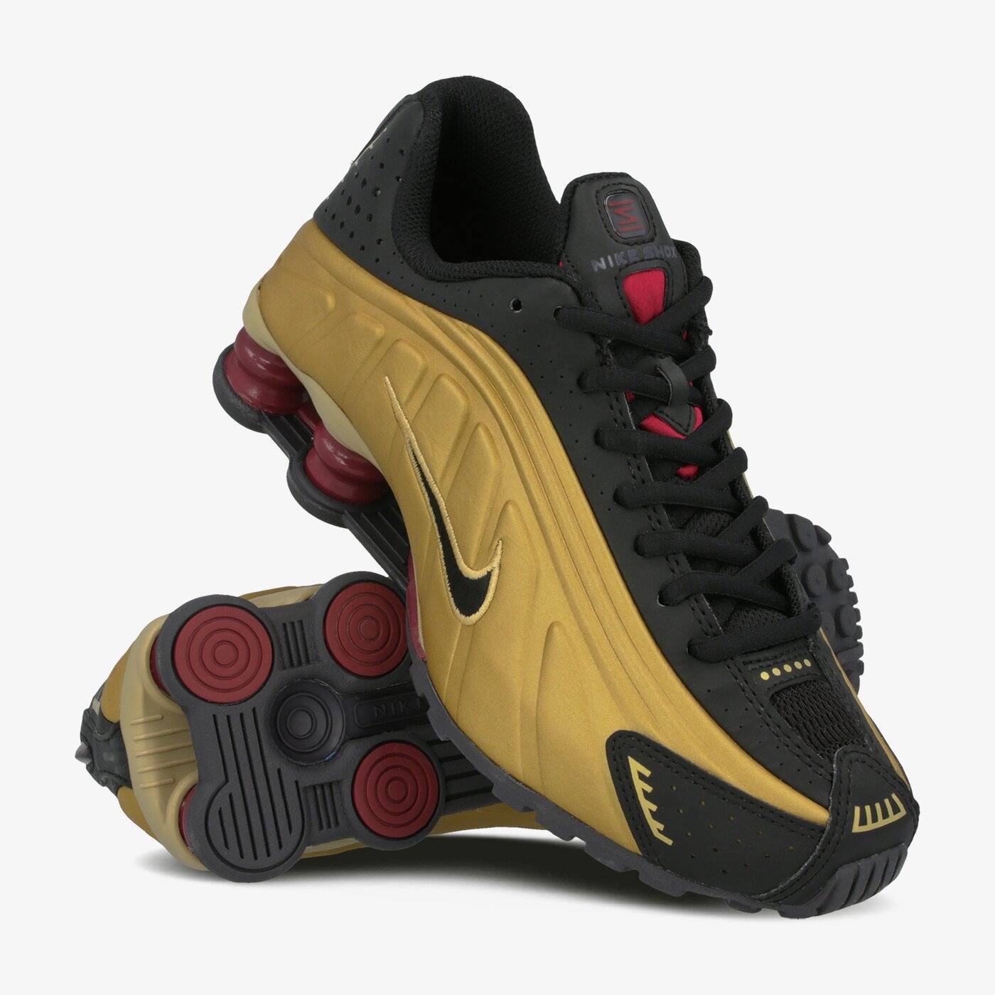 Детски маратонки NIKE SHOX R4 (GS) bq4000-003 цвят черен