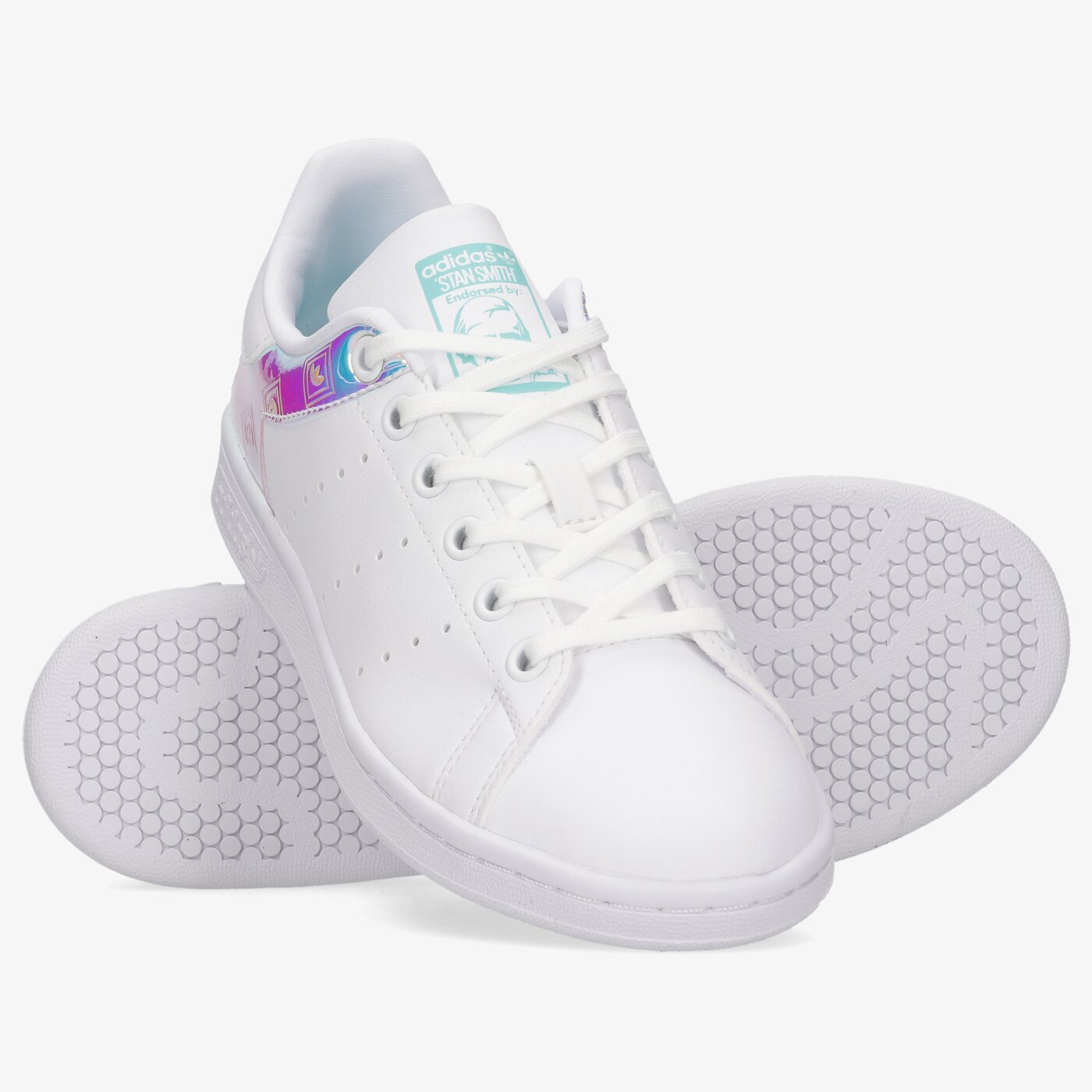 Детски маратонки ADIDAS STANSMITHJ h05849 цвят бял