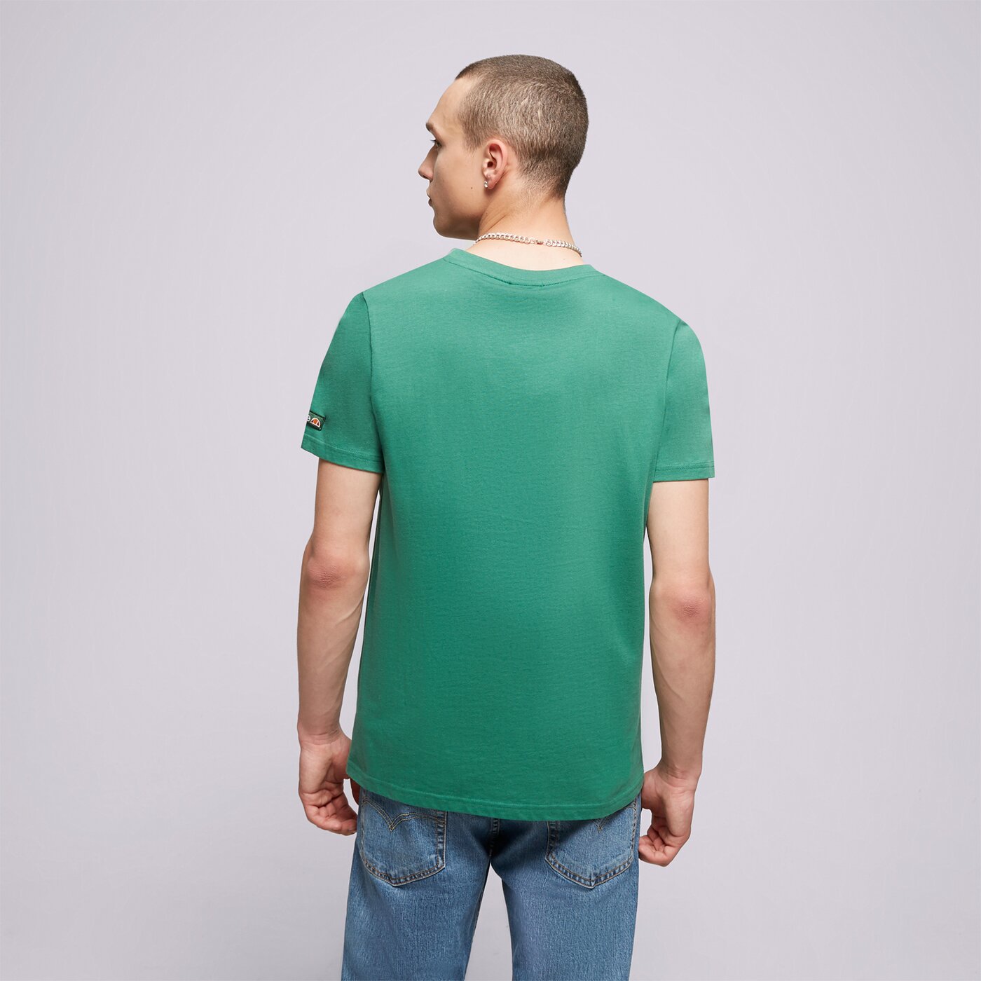 Мъжка тениска ELLESSE ТЕНИСКА MELODI TEE GREEN sgr17618503 цвят зелен