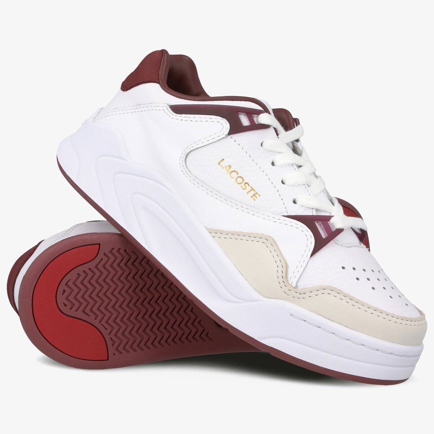 Дамски маратонки LACOSTE COURT SLAM 319 3 SFA 738sfa00381y8 цвят бял