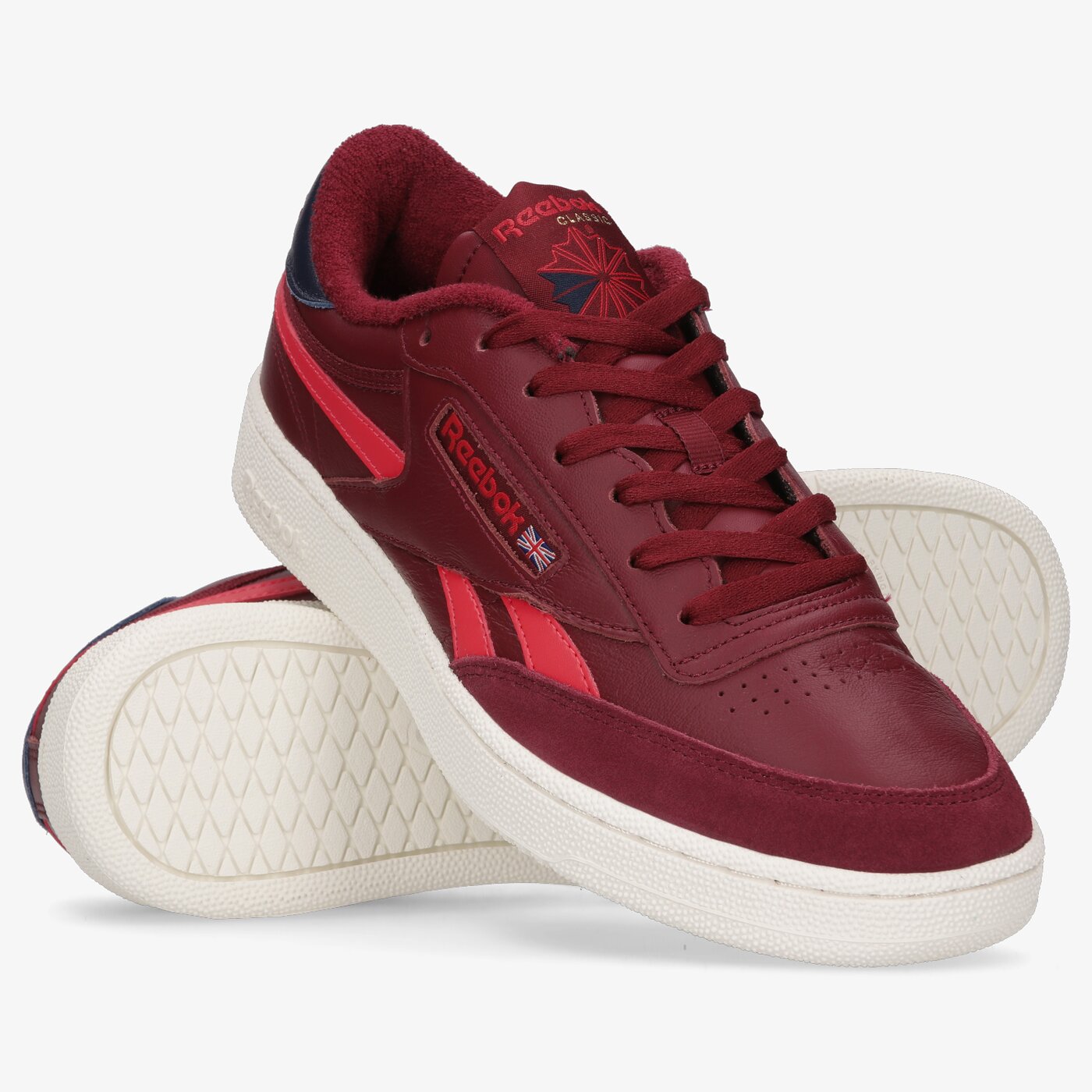 Мъжки маратонки REEBOK CLUB C REVENGE g55073 цвят бордо