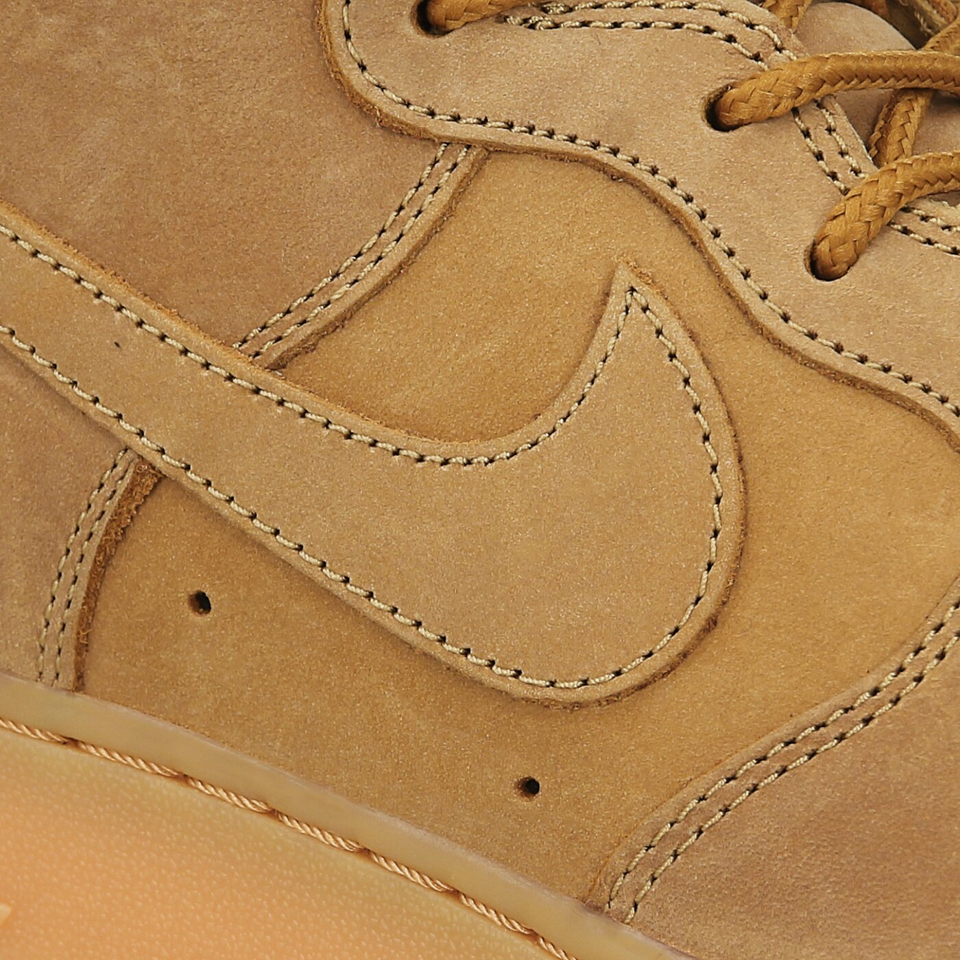 Мъжки маратонки NIKE AIR FORCE 1 HIGH '07 LV8 WB  882096-200 цвят кафяв