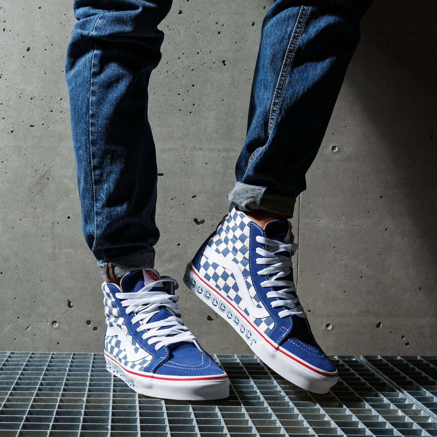 Мъжки маратонки VANS UA SK8-HI REISSUE vn0a4bv8v3x1 цвят син