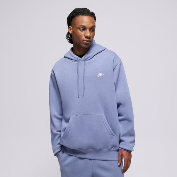 Мъжки суичър NIKE СУИТЧЪР С КАЧУЛКА M NK CLUB BB PO HOODIE fn3859-499 цвят син
