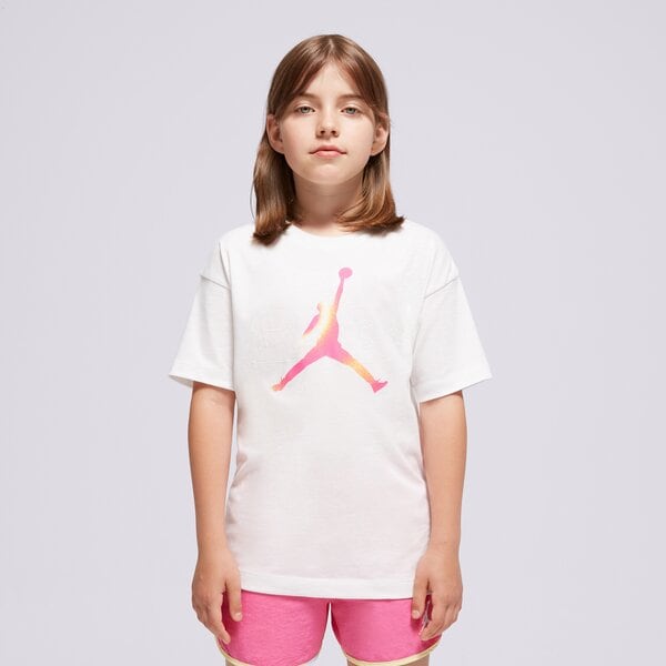 Детска тениска JORDAN ТЕНИСКА JDG 23 LEMONADE STAND SS TEE G 45d166-001 цвят бял