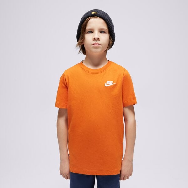 Детска тениска NIKE ТЕНИСКА NIKE SPORTSWEAR BOY ar5254-893 цвят оранжев